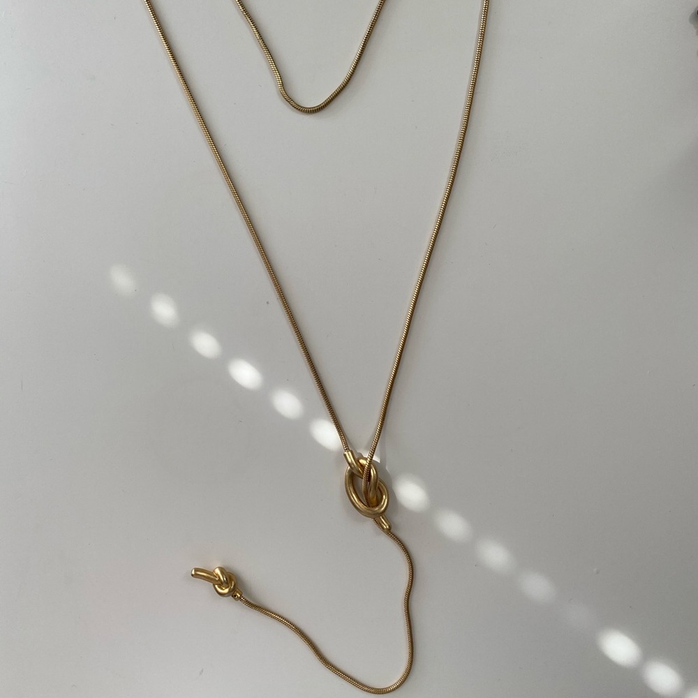 Madewell Knotshine Necklace